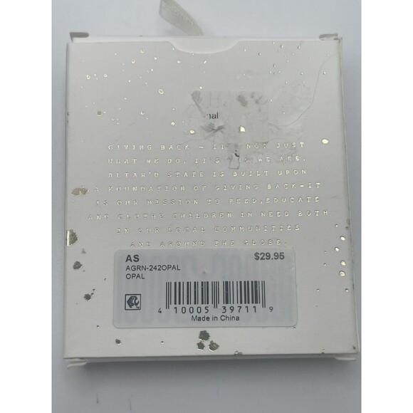 Altar’D State Opal Teardrop Pendant Necklace New - Picture 5 of 5